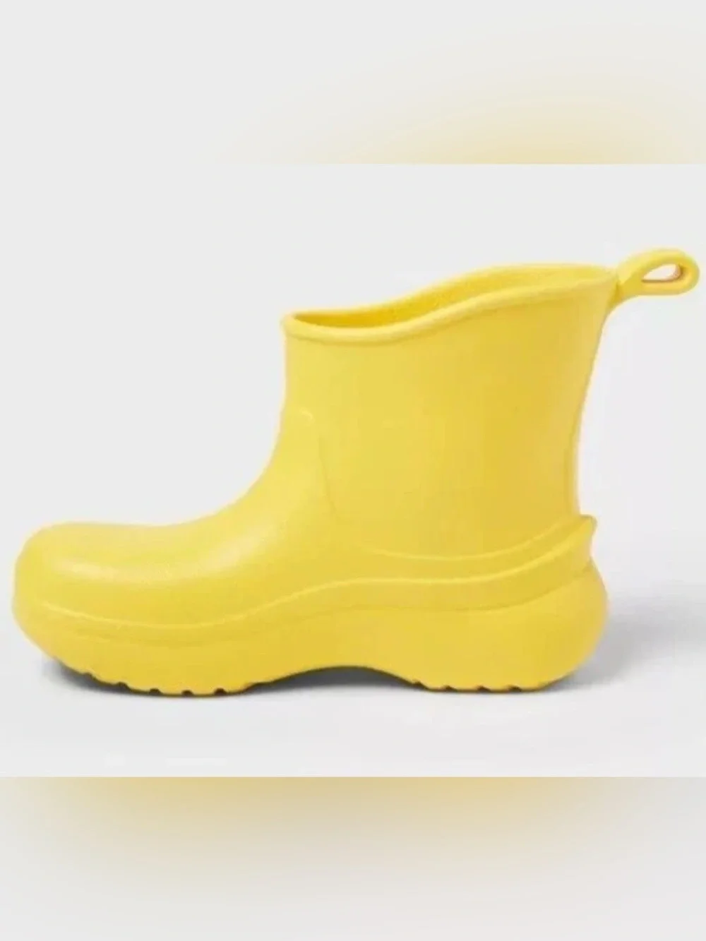 Cat & Jack Toddler Eli Rain Waterproof Boot Yellow 12T New with Tag